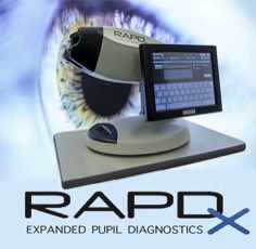 RAPDX pupil diagnostics